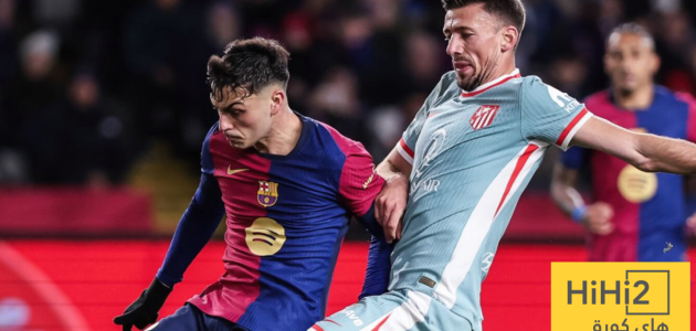 تفوق تاريخي لأتلتيكو مدريد على ملعبه ضد برشلونة