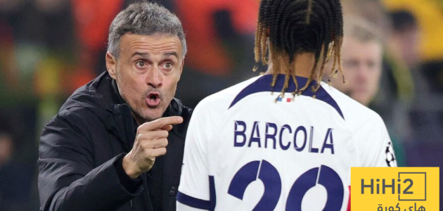 إنريكي يتحدث عن عودة باركولا قبل مباراة ليفربول