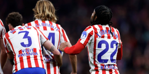 لوكمان يسجل الهدف الاول امام برشلونة