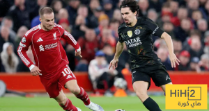 إحصائيات نصف ساعة من مباراة ليفربول وباريس