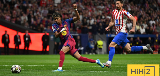 برشلونة يتقدم على اتلتيكو في الشوط الاول